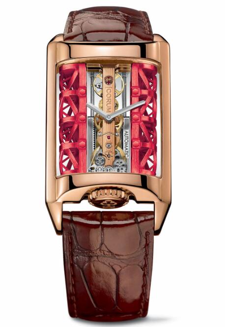 Corum Golden Bridge Stream Bridge Automatic Watch Replica Ref. B313/03371 - 313.100.55/OF02 SB02R Corum Golden Bridge Stream Bridge Automatic Watch Replica Ref. B313/03371 - 313.100.55/OF02 SB02R